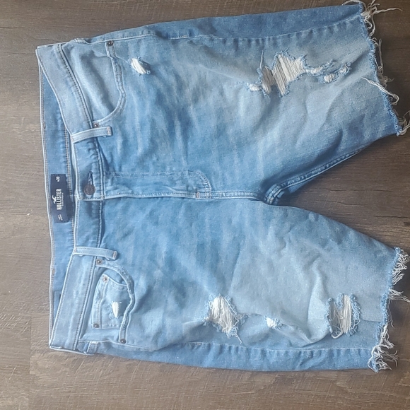 Hollister Skinny Denim Shorts Epic Flex 